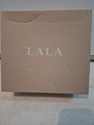 Sandalias de tacón con plataforma naranja