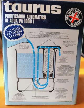 Purificador Automático Agua Taurus 1000 L