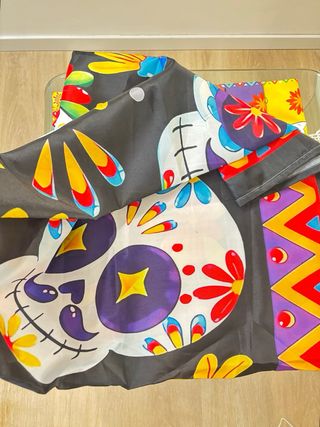 Set 6 Tovagliette Tavola Teschio Messico+Tovaglia