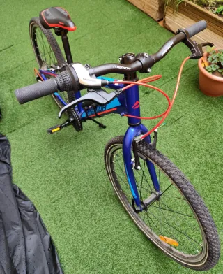 Bicicleta infantil 24 azul