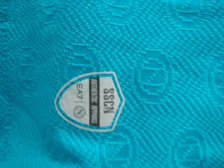 Camiseta Napoli EA7 Azul Lukaku #9 talla M