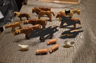 Lote Animales Playmobil Granja