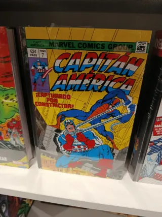 Marvel gold capitan america 7