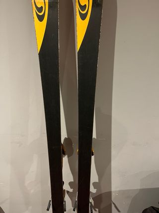 Esquís Salomon Naranja