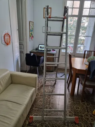 Escalera de aluminio