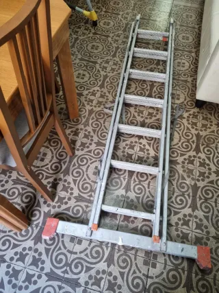 Escalera de aluminio