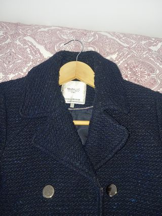 Chaquetón Zara azul marino