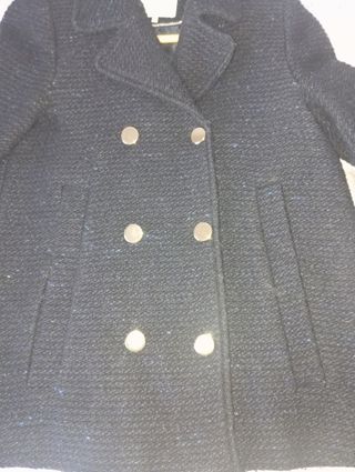 Chaquetón Zara azul marino