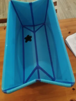 Bañera Bebé Plegable Stoke con Adaptador