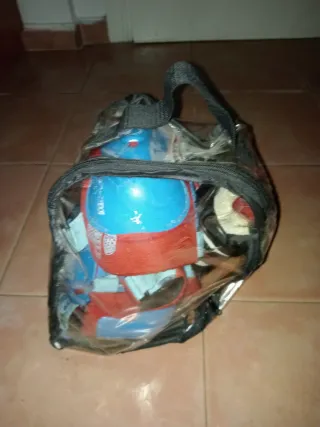 Patines infantiles con protecciones