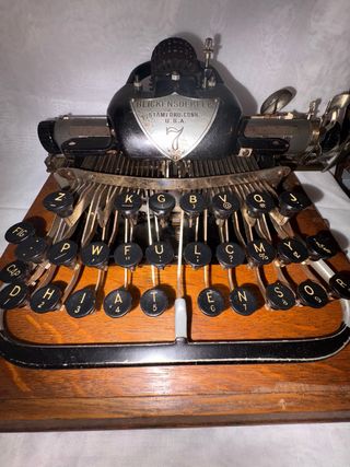 Máquina de escribir antigua Blickensderfer