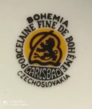 Servizio Tè/Caffè Bohemia 12pz Vintage Anni '80