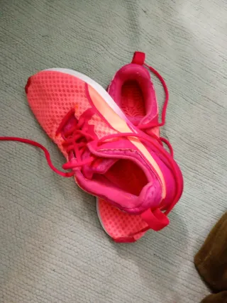 Zapatillas Puma Running Talla 38 Rosas y Salmón