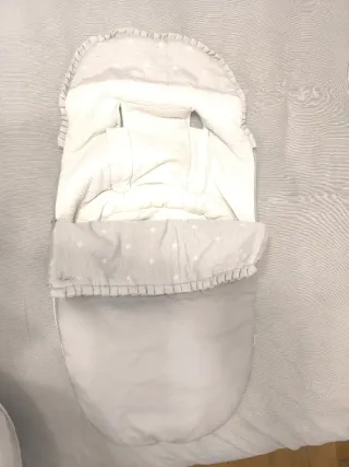 Saco Carro Bebé Marilo Estrellas Gris