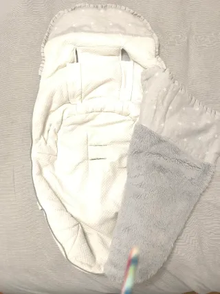 Saco Carro Bebé Marilo Estrellas Gris