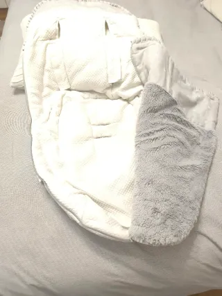 Saco Carro Bebé Marilo Estrellas Gris