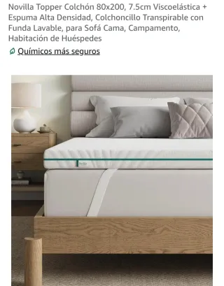 Topper . Colchoncillo. 80x200