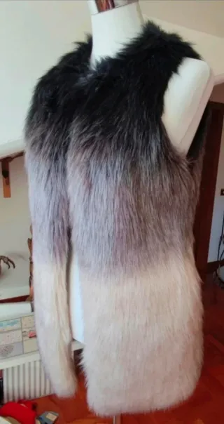 Gilet pelliccia sintetica donna