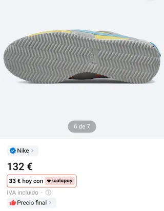 Zapatillas Nike Cortez UN/LA Multicolor