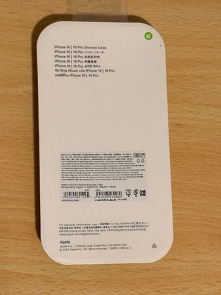 Funda logo manzana iphone16