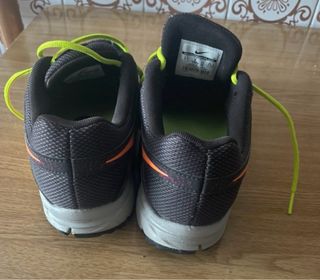 Zapatillas Nike Correr Negro Naranja