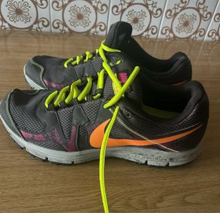 Zapatillas Nike Correr Negro Naranja