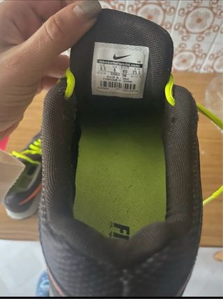 Zapatillas Nike Correr Negro Naranja