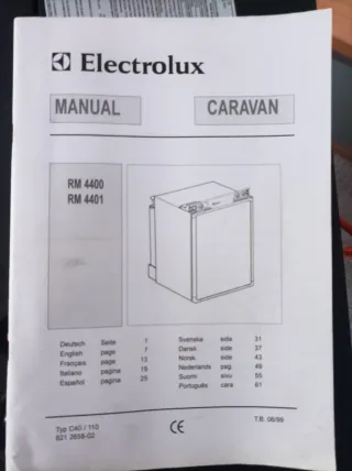 Nevera Trivalente Autocaravana