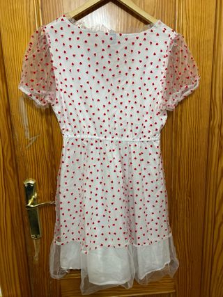 Vestido San Valentín Corazones