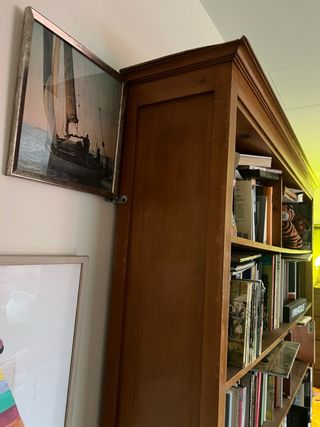 Librería Vintage Madera