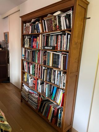 Librería Vintage Madera