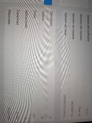 iPad Air MD788TY/A Blanco