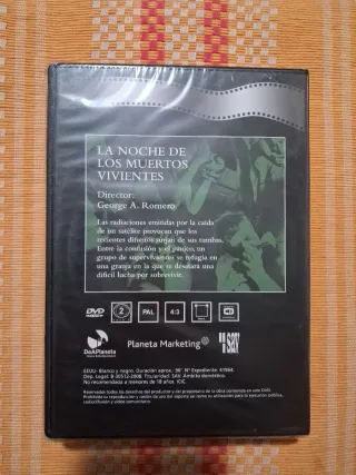 DVD La Noche de los Muertos Vivientes