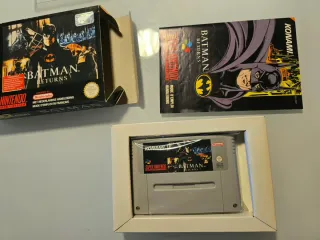 Batman Returns(Super Nintendo) Original Esp