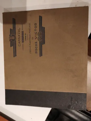 Álbum Discos Pizarra Clásica Victor