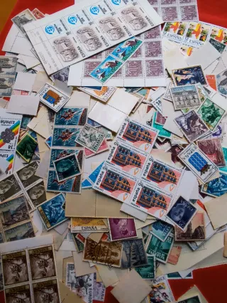 Lote Sellos España 174 Gramos