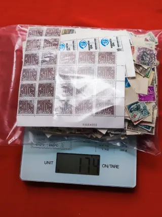 Lote Sellos España 174 Gramos