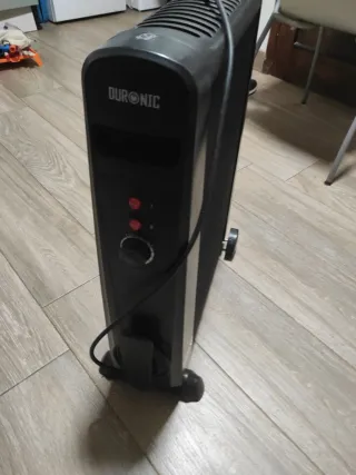 Calefactor Eléctrico Duronic Negro