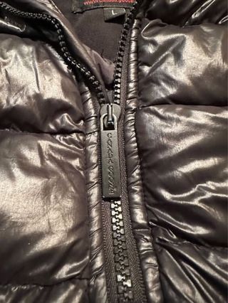 Chaleco Canada Goose Negro original 8/10