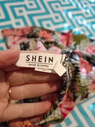 Conjunto Top y Pantalón Estampado Floral