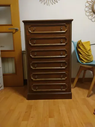Cómoda Cajonera Sifonier Madera Clásica Vintage