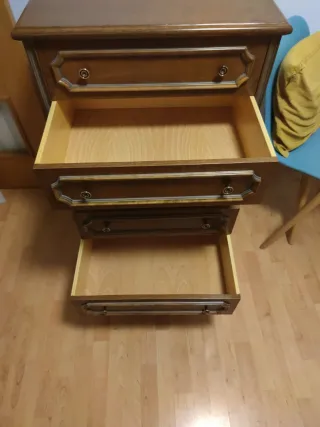Cómoda Cajonera Sifonier Madera Clásica Vintage