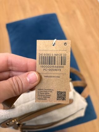 Mochila Senda Beige y Marrón