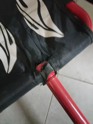 Go Kart Rojo y Negro