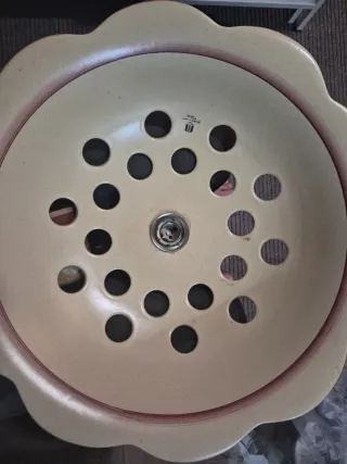 Lámpara de cocina cerámica vintage