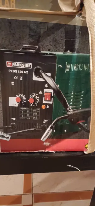 Soldadora de hilo Parkside PFDS 120 A2 + Careta