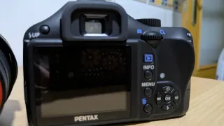 Cámara Pentax K-m Negra