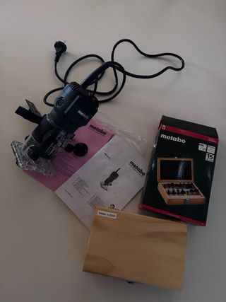 Metabo FM 500-6 + Set de Fresas 15 pz