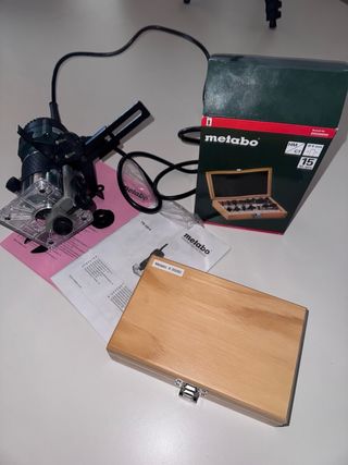 Metabo FM 500-6 + Set de Fresas 15 pz