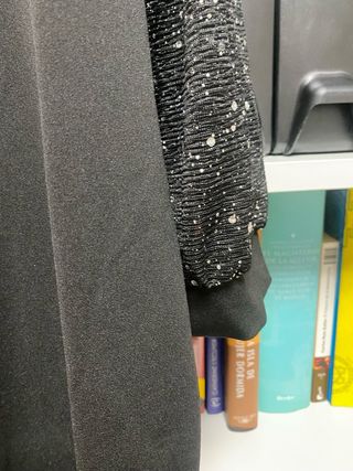 Mono con brillos negro talla 56